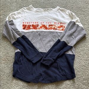 PINK Victoria's Secret Long Sleeve Bears Tee - Navy, Gray, White